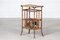 English 19th Century Bamboo Side Table Magazine Rack, 1880s 11