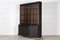 Large 19th Century English Ebonised Oak Glazed Cabinet, 1890s 5