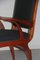Italian Cherry Desk Chair, 1950, Image 6