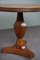 Antique Empire Side Table with Column and Decorated Edge, Image 6