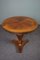 Antique Empire Side Table with Column and Decorated Edge, Image 4
