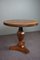 Antique Empire Side Table with Column and Decorated Edge, Image 3