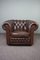 Fauteuil Chesterfield Vintage Rond 2