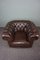 Fauteuil Chesterfield Vintage Rond 8