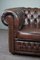 Fauteuil Chesterfield Vintage Rond 6