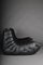Togo 2-Seater Sofa in Black Leather by Michel Ducaroy for Ligne Roset, France 17