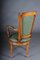 20th Century English Armchair in Leather and Yew Wood, Image 10