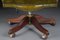 20th Century English Captain Chair in Leather, Image 16