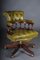 20th Century English Captain Chair in Leather 4