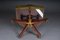 20th Century English Captain Chair in Leather, Image 19