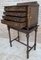 French Cutlery Cabinet in Oak with Four Drawers, 1920s 6