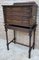 French Cutlery Cabinet in Oak with Four Drawers, 1920s, Image 14