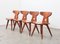 Danish Pine Dining Chairs by Jacob Kiellandt-Brandt for I. Christiansen, 1960s, Set of 4 2