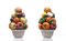 Italian Ceramic Fruit Baskets by Bassano Zortea, Italy, 1958, Set of 2 1