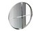 Large Round Steel Wall Mirror by Vittorio Introini for Saporiti Italia, 1970s, Image 3