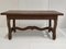 Vintage Brutalist Coffee Table in Oak, 1960s, Image 1