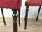Wooden Dining Chairs with Padded Seats, 1960s, Set of 4 21