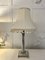Antique Victorian Quality Silver Plated Table Lamp, 1880s, Image 1