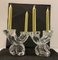 Daum Crystal Paste Candleholders by Jean Daum, 1960s, Set of 2 23
