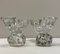 Daum Crystal Paste Candleholders by Jean Daum, 1960s, Set of 2, Image 1