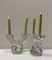 Daum Crystal Paste Candleholders by Jean Daum, 1960s, Set of 2 3