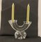 Daum Kerzenhalter aus Kristallglas von Jean Daum, 1960er, 2er Set 20