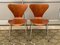 Chaise de Salle à Manger 3107 en Teck par Arne Jacobsen pour Fritz Hansen, 1966 2