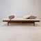 Teak Daybed with Hermes Cushions and Bolster, 1960s 16
