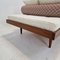 Teak Daybed with Hermes Cushions and Bolster, 1960s 27