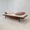 Teak Daybed with Hermes Cushions and Bolster, 1960s 2