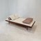 Teak Daybed with Hermes Cushions and Bolster, 1960s 11