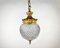 Globe Glass Pendant Light, 1970s, Image 1