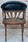 Esstisch mit Armlehnstühlen aus Leder & Nussholz, 1950er, 5er Set 18