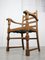 Vintage Medieval Chairs in Oak, Set of 4, Image 17