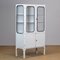 Glass & Iron Medical Cabinet, 1970s 3