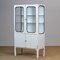 Glass & Iron Medical Cabinet, 1970s 1