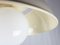 Weiß-Elfenbeinfarbene Cetra Hängelampe aus Messing & Metall von Vico Magistretti für Artemide, 1960er 6