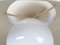 Lámpara colgante Cetra de latón pintado en blanco y marfil de Vico Magistretti para Artemide, años 60, Imagen 5