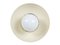 White-Ivory Painted Brass & Metal Cetra Pendant Lamp by Vico Magistretti for Artemide, 1960s, Image 2