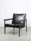 Vintage Bauhaus Lounge Chair in Black, 1970s, Image 1