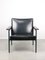Vintage Bauhaus Lounge Chair in Black, 1970s 2