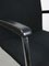 Vintage Bauhaus Black Office Chair in Chrome and Fabric, 1990s 10