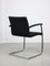 Chaise de Bureau Bauhaus Vintage Noire en Chrome et Tissu, 1990s 7