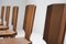 Vintage French S28 Dining Chairs in Elm by Pierre Chapo, Set of 6 14