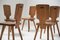 Vintage French S28 Dining Chairs in Elm by Pierre Chapo, Set of 6 3