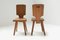 Vintage French S28 Dining Chairs in Elm by Pierre Chapo, Set of 6 7