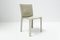 Vintage Cab 412 Dining Chairs in Grey Leather by Mario Bellini for Cassina, Set of 6 9