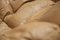 Sofá Marsala vintage de retales de cuero beige de Michel Ducaroy para Ligne Roset, Imagen 11