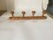 Antique French Faux Bamboo Carved Coat & Hat Rack, 1920s 3