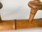 Antique French Faux Bamboo Carved Coat & Hat Rack, 1920s 5
